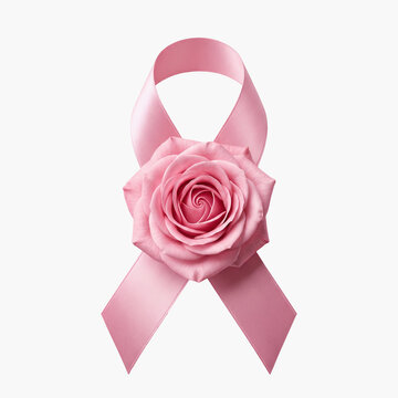 Fita s&iacute;mbolo da campanha outubro rosa