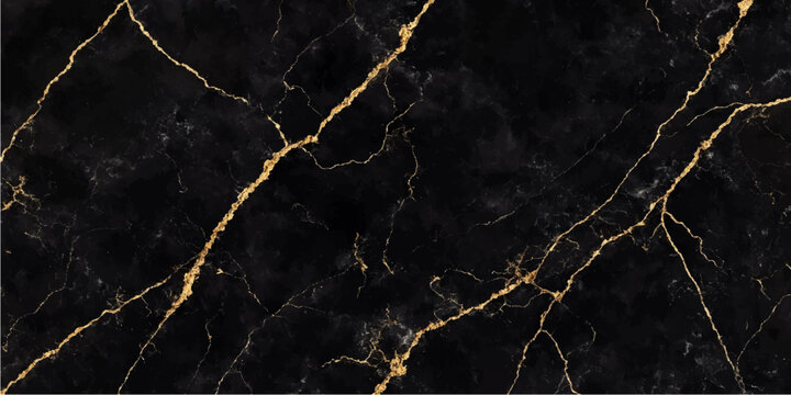 black marble texture background fine gold veins luxury natural stone pattern abstract surface wallpaper