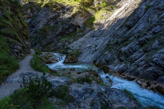 Die Gleirschklamm bei Scharnitz