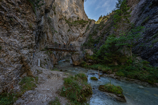 Die Gleirschklamm bei Scharnitz