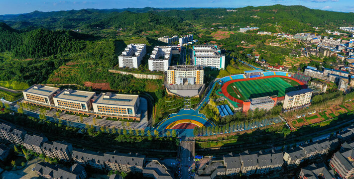 Sichuan Nanchong Vocational College of Science and Technology Aerial Photography