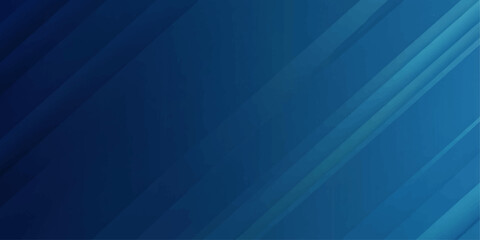 Obraz premium Abstract Blue Wave Lines Background with Smooth Gradient Motion and Futuristic Digital Light Design
