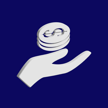 Forex Trading  icons set 3D image