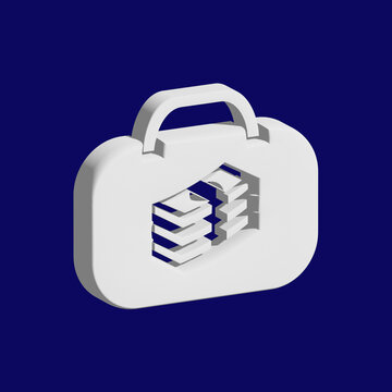 Forex Trading  icons set 3D image