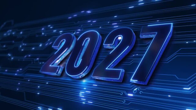Advanced 3D 2027 19 electric circuit pathways speed digital artificial intelligence innovation, business vision, cyber presentations, software launches, corporate branding, future 19