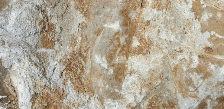 Beige and brown marble stone surface with natural veining filling the frame, photographed in Seoul, South Korea