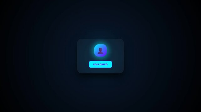 Abstract Digital Interface Loading Animation with Glowing Particle Effects.