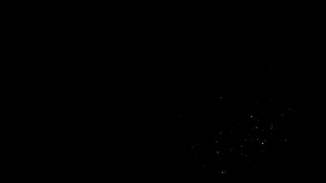 Gold particle swirl combines fine specks glowing highlights composition on black. for perfume campaigns, jewelry promos, gala screens, fantasy scenes, product introductions, premium seasonal branding.