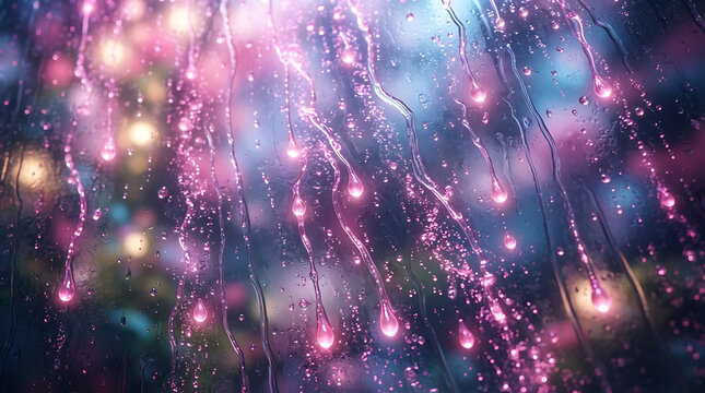 Colorful abstract starry space background