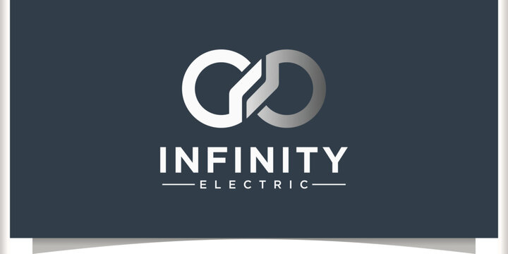 Infinity Electric Business Logo Sign