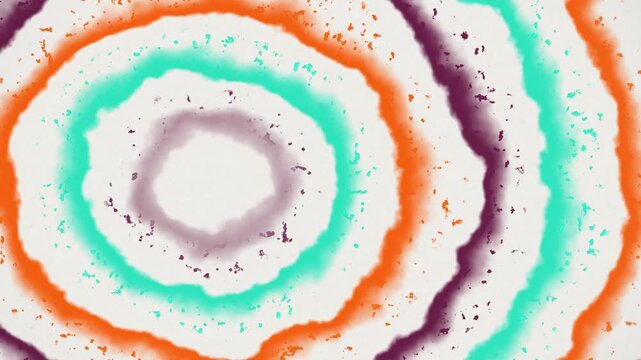 Abstract watercolor tie dye ripple animation background seamless loop
