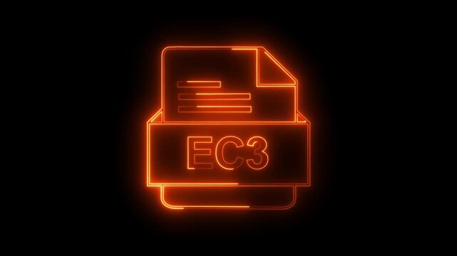 EC3 Dolby Digital Plus Advanced Audio Codec Motion Graphics - High-Fidelity 7.1 Surround Sound Technology Animation for Home Theater & Modern Media Tech