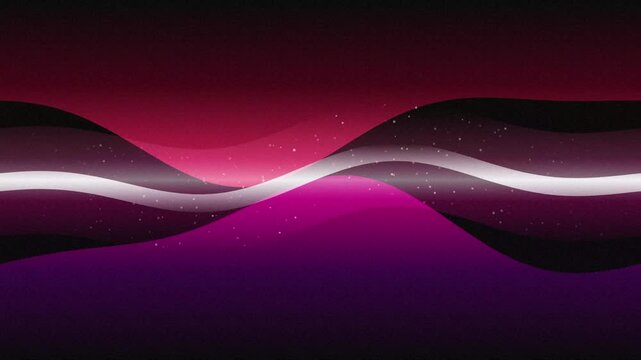 Abstract wavy gradient background with cosmic sparkles