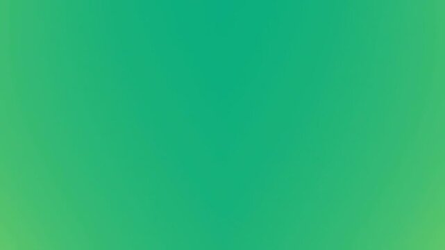 Abstract Green Gradient Motion Background with Soft Light Transitions.