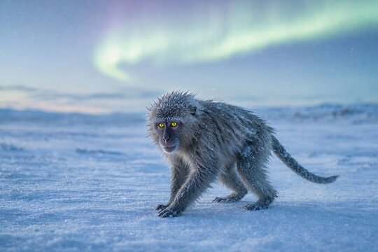 long tailed macaque
