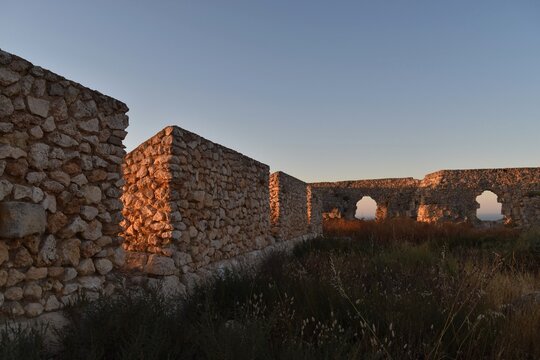 old brick wall
Fortino fra ingnazio
Cagliari 
Sardegna sardinia 
Italia italy 