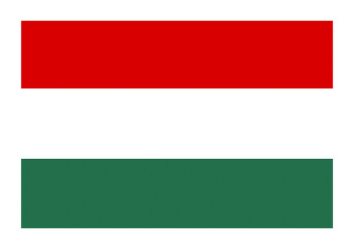 PNG Hungary flag transparent illustration on transparent background