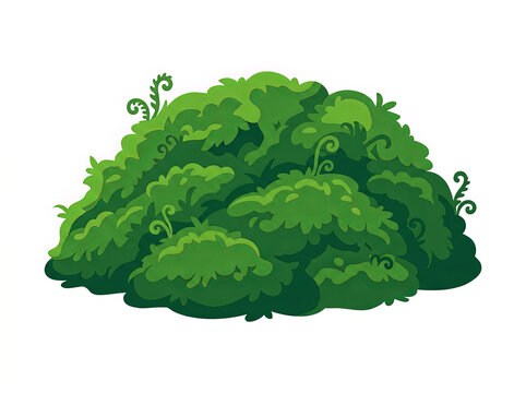 green tree with green leaves