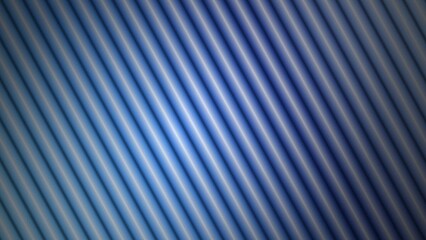 Obraz premium Blue ribbed surface displays a repeating linear pattern