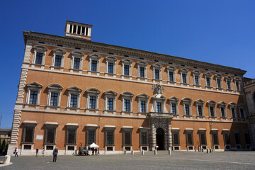 Obraz premium View of the Palazzo del Laterano