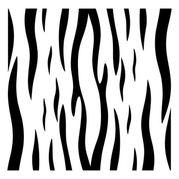 Black and white zebra stripe pattern background, abstract animal print texture design.