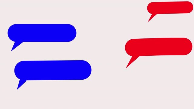 Text typing in messenger, sending messages using mobile chat with transparent background.	