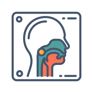 Swallowing Disorder Video Fluoroscopy Icon for Speech Therapy
