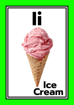 Vocabulary words Create a set of 26 cute English vocabulary flashcards for kindergarten children, from A to Z.