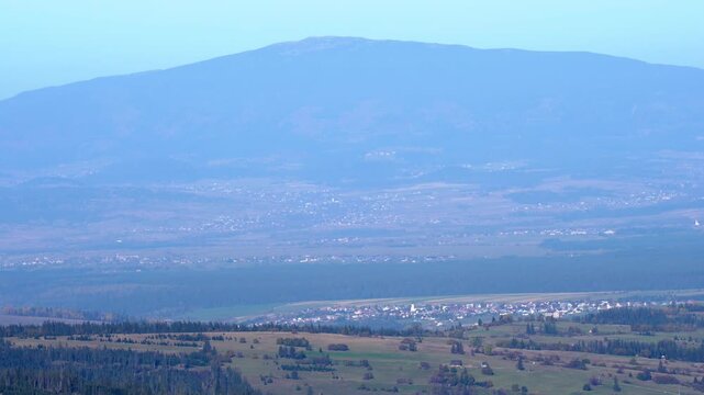 Babia Gora massif viewed from the Western Tatras