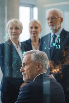 Senior executive team behind digital glass