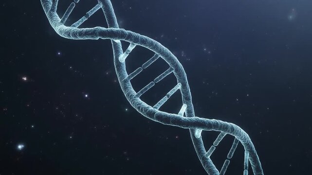 3D DNA Double Helix Helix, Biotechnology, Genetics, Science, Molecular Biology, Abstract Background