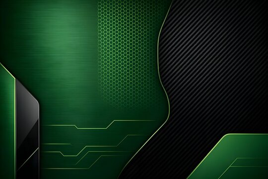 sfondo per computer e tablet colore verde e nero