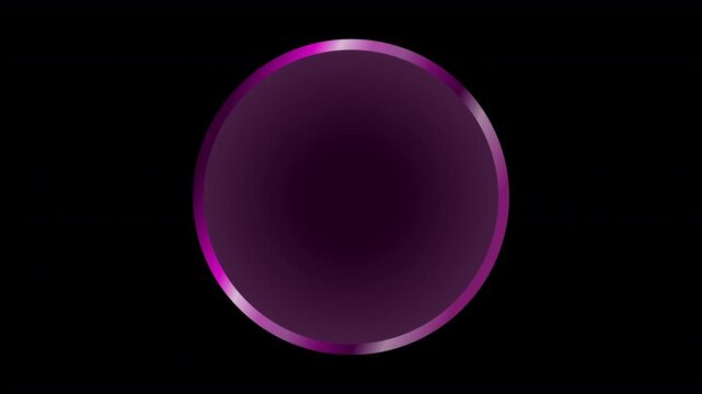 Circular highlight ring graphic coloured semi transparent circle with shiny, glossy border rim background for text or images or a highlighter pointer for tutorials, instructional guides & explainers