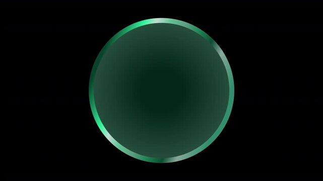 Circular highlight ring graphic coloured semi transparent circle with shiny, glossy border rim background for text or images or a highlighter pointer for tutorials, instructional guides & explainers