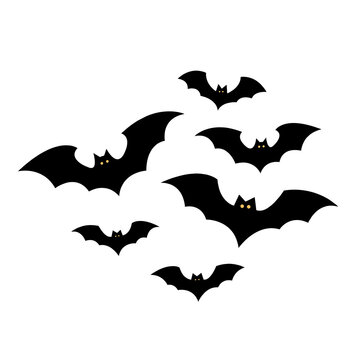 Halloween bats