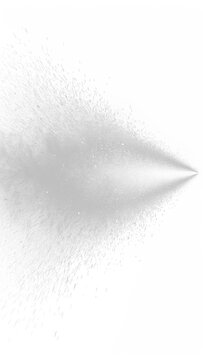 Grey spray mist cloud on a plain surface
