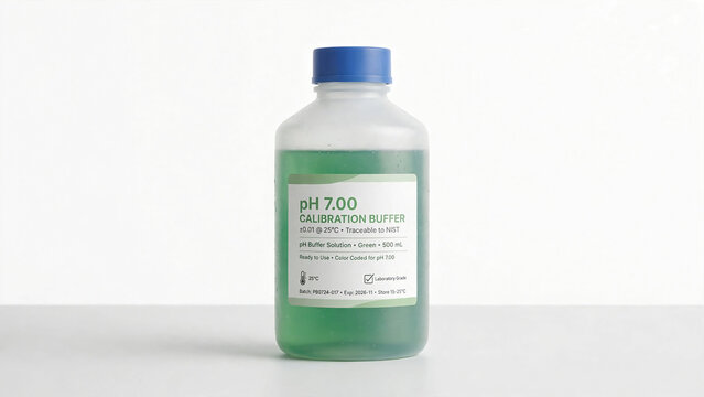 Laboratory pH 7 00 Calibration Buffer Solution Bottle