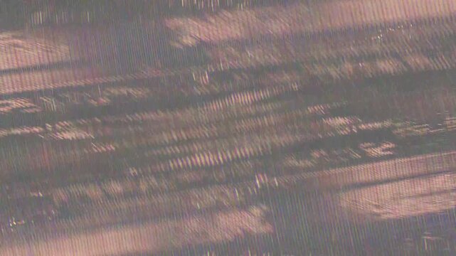 Dynamic colorful glitch transition with digital distortion, RGB split and vibrant color noise. Perfect overlay for modern video editing and intros.