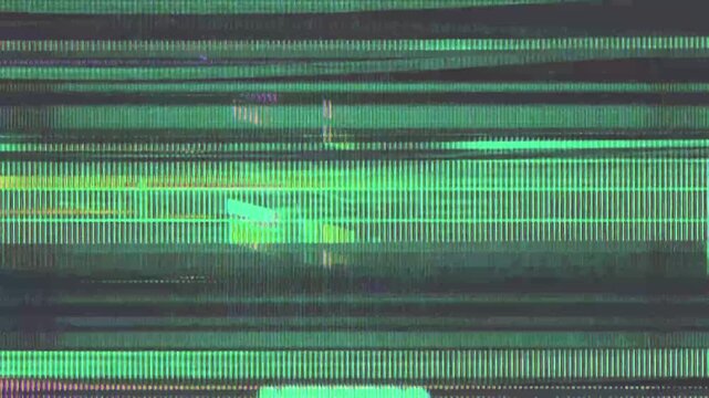 Dynamic colorful glitch transition with digital distortion, RGB split and vibrant color noise. Perfect overlay for modern video editing and intros.