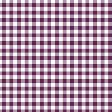 Purple Gingham Seamless Pattern Abstract Plaid Background