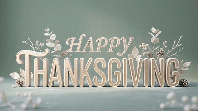 Celebrating thanksgiving day with family friends and delicious food a time for gratitude and joyful moments