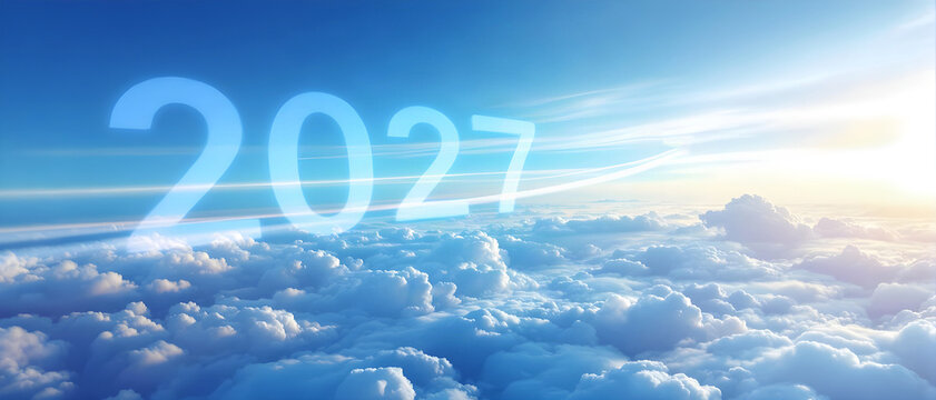 2027 in the clouds header banner
