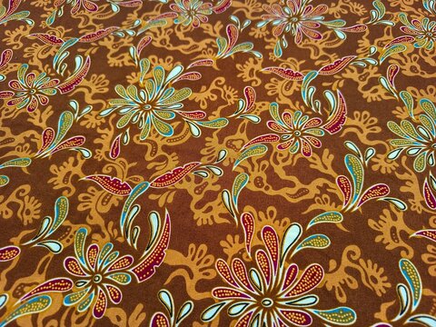 batik fabric texture 