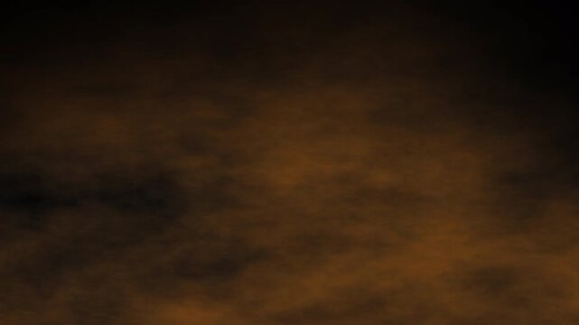 Orange smoke isolated on black background rising up ember glow
alpha chanel in 4k video