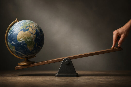 Small effort lifting the world with leverage