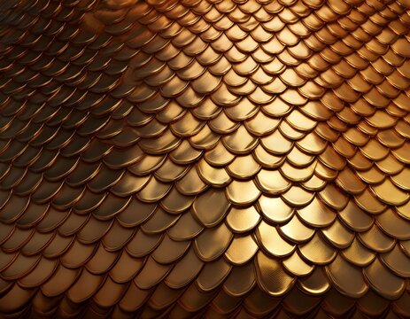 golden scale png metallic pattern cutout shiny texture png ornate armor cutout gilded skin png polished fish scale cutout shimmering isolated white background image