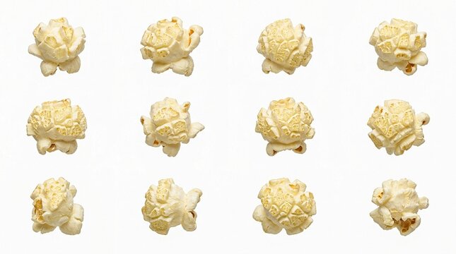 popcorn on wooden background