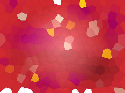 abstract background with red cubes, abstract red background, abstract geometric background, 