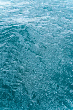 Close-up view of rippling ocean water