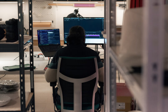 Man working at office